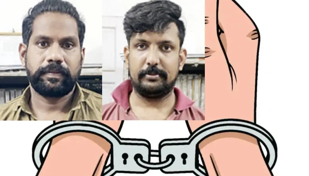 അറസ്റ്റിലായ റിയാസും ഷൈനും