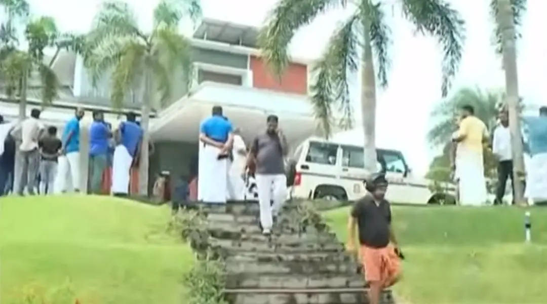 House were robbery took place | Photo: Mathrubhumi News/Screengrab