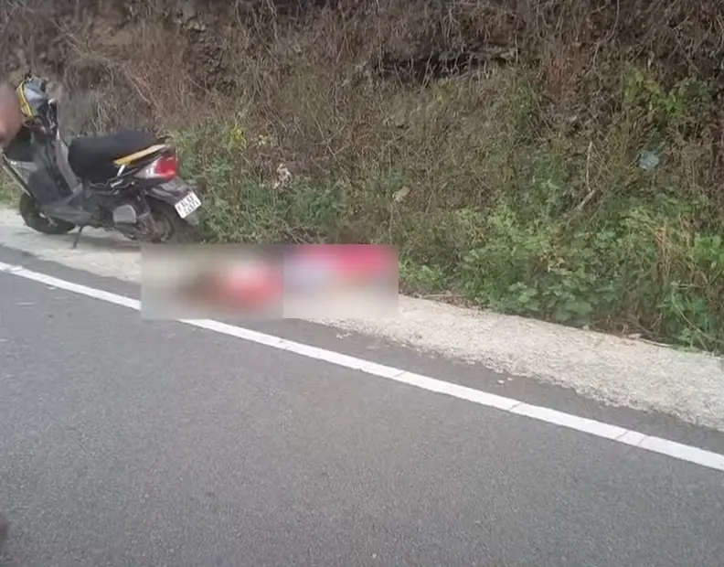 A screen grab of the accident at Chinnakanal |  Mathrubhumi News