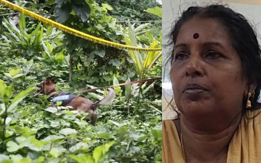 Police conducting search using dogs, Laila | Photo: Print