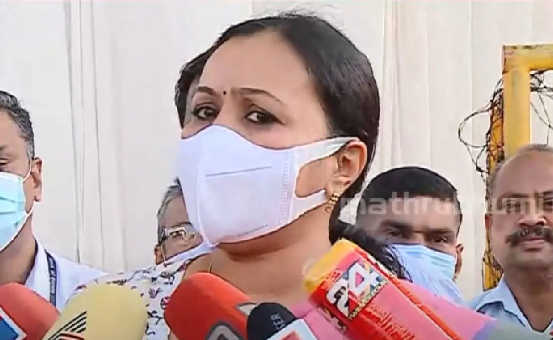 Health minister Veena George