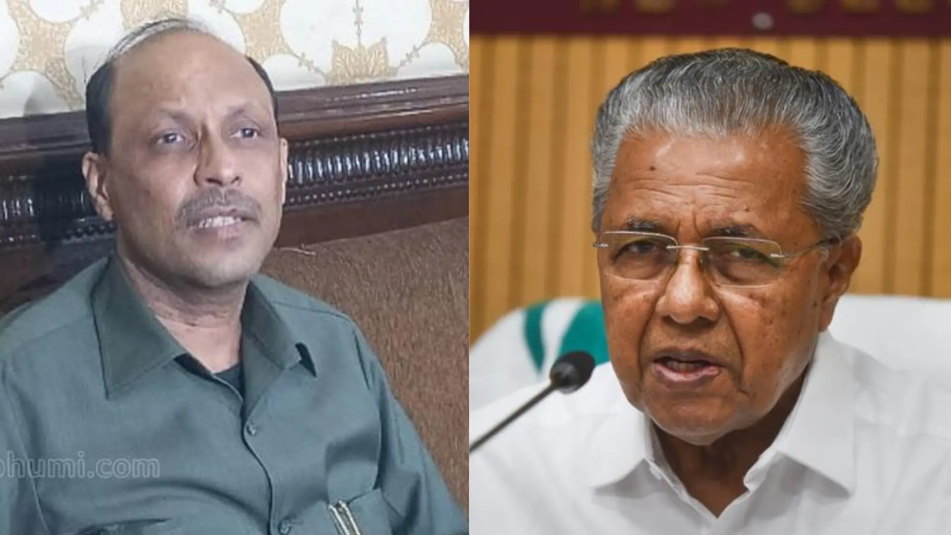 T G Nandakumar, Pinarayi Vijayan | Mathrubhumi