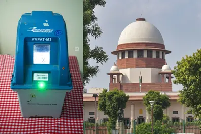 SC rejects pleas seeking cross-verification of votes cast using EVMs with VVPAT