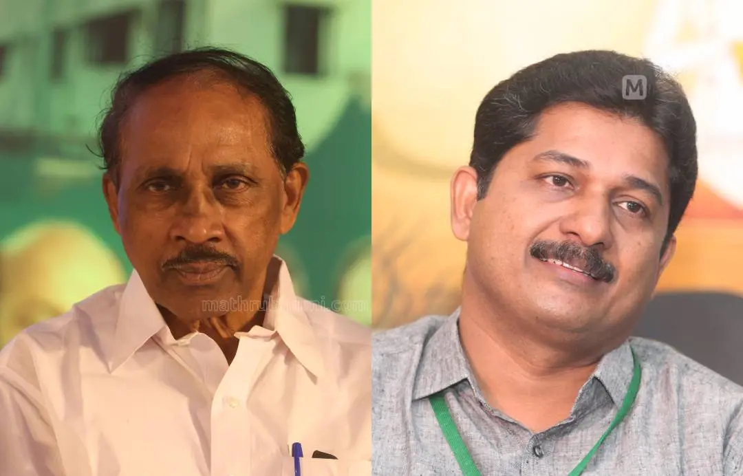 From (R) M Swaraj and K Babu. (Photo: MBI)