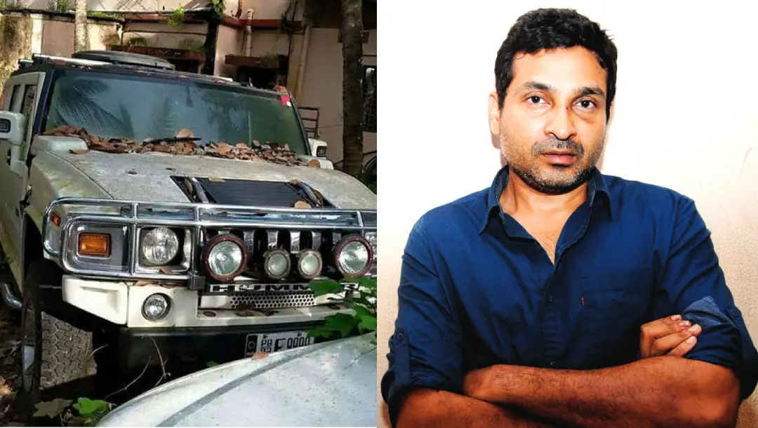 Nisham's vehicle seized in police station, Mohammed Nisham | Photo: Social Media, Mathrubhumi