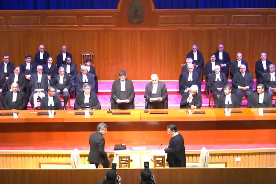 CJI Chandrachud administers oath of office to five new SC judges ...