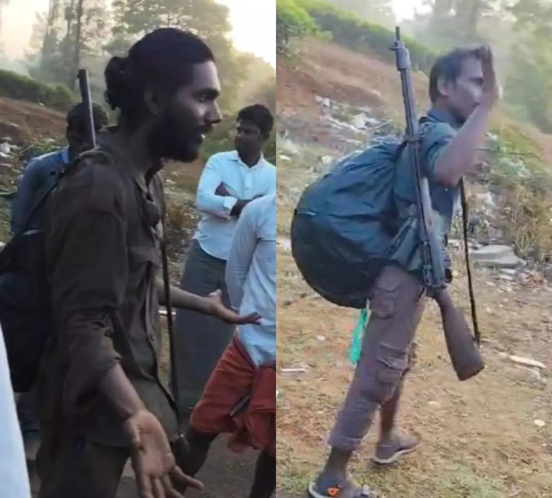 കഴിഞ്ഞയാഴ്ച്ച കമ്പമലയിലെത്തിയ മാവോയിസ്റ്റുകള്