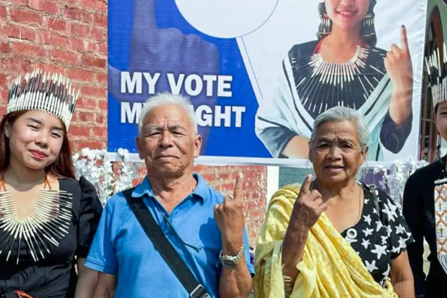 16.68 pc voter turnout recorded in repolling in Outer Manipur LS seat till 9 am