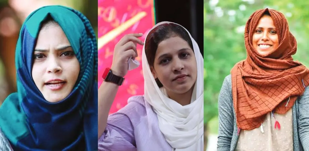 Fathima Thahiliya, Najma Thabsheera, Mufeeda Thesni