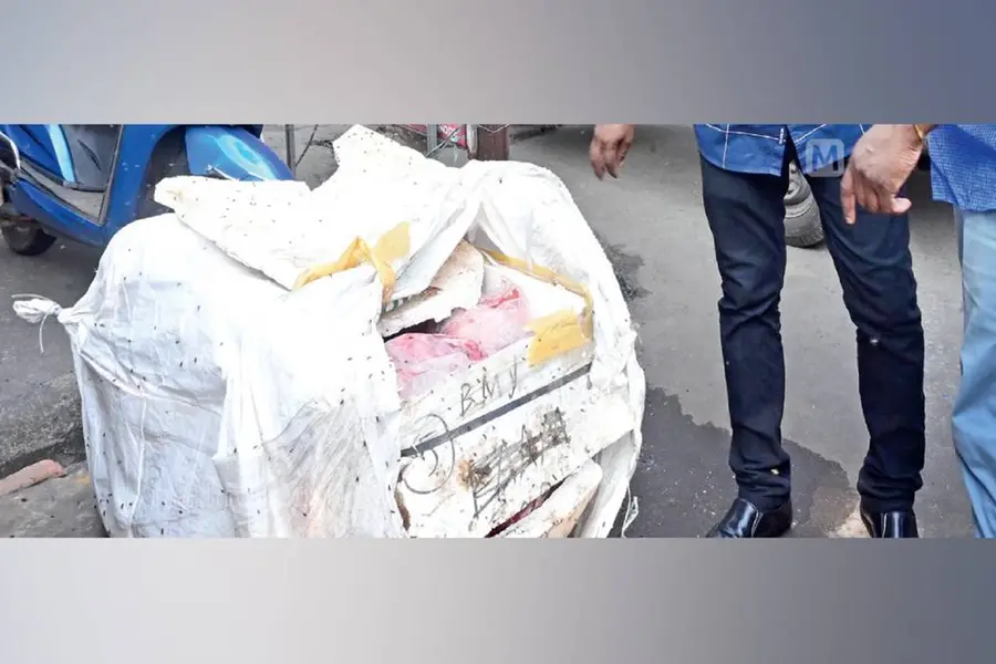 Railway negligence facilitates smuggling of stale meat and fish
