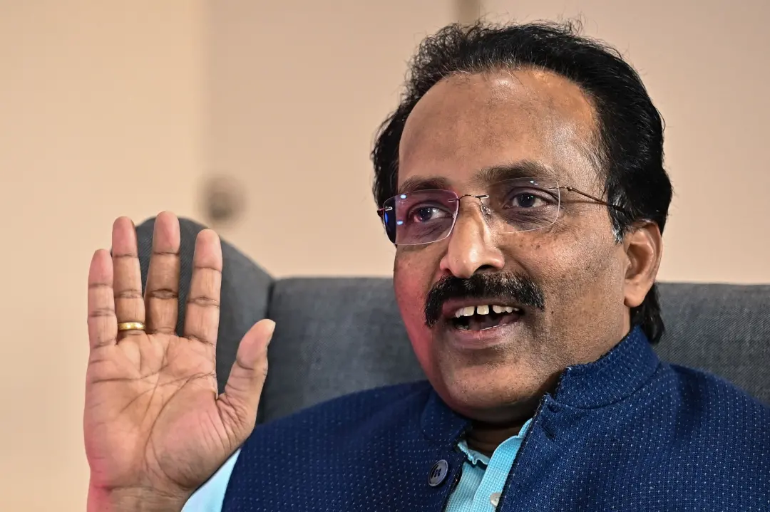 S. Somanath, Chairman of ISRO | Filephoto: AFP