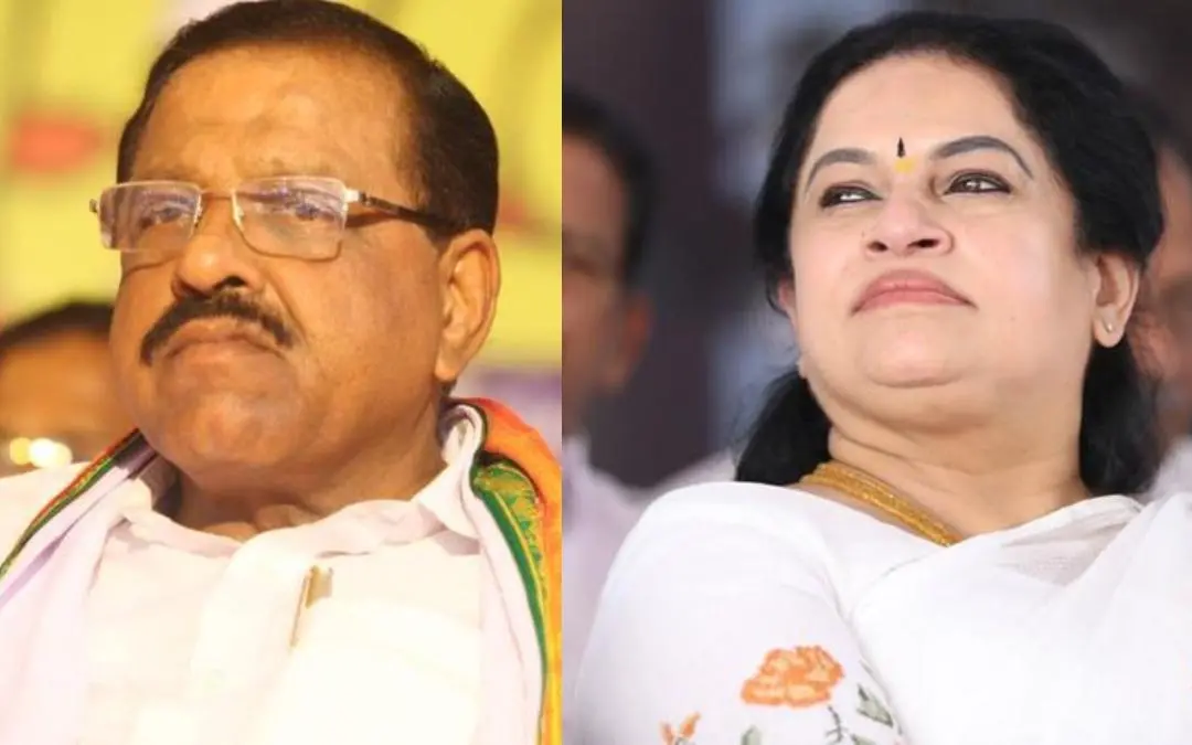Rajmohan Unnithan, Padmaja Venugopal | Photo: Mathrubhumi