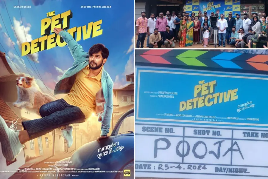 Sharafudheen’s ‘The Pet Detective’ shoot commences in Ernakulam