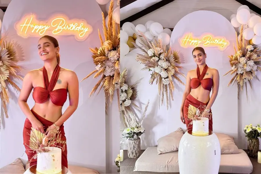 Sania Iyappan's 22nd birthday bash sparks controversy over attire