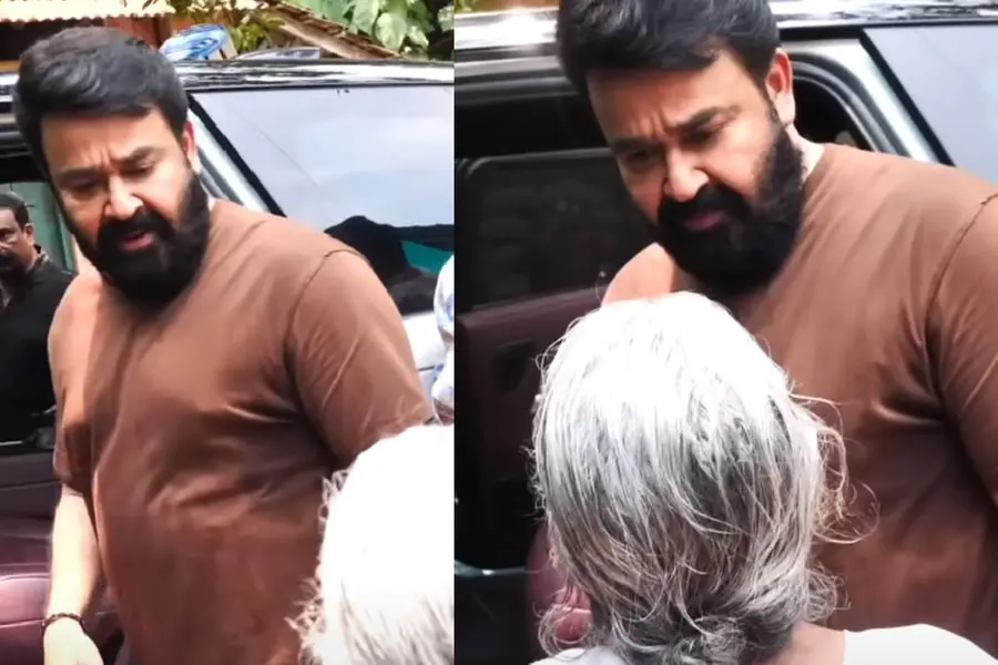 'Is it really Mohanlal?' Elderly woman's meeting with actor goes viral