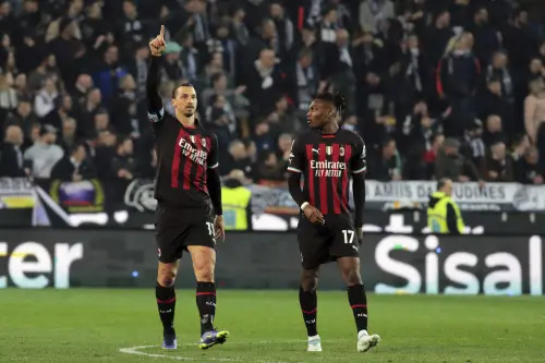 Zlatan Ibrahimovic, left, | AP