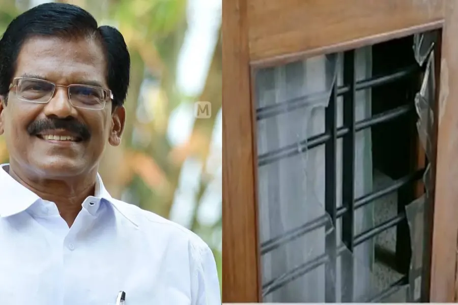 Intruder shatters windows of Kottayam MP Thomas Chazhikadan's house