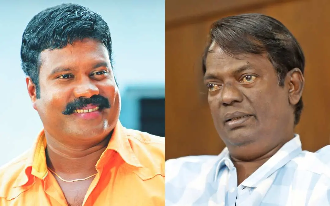 Salim Kumar, Kalabhavan Mani | Photo: Mathrubhumi archives
