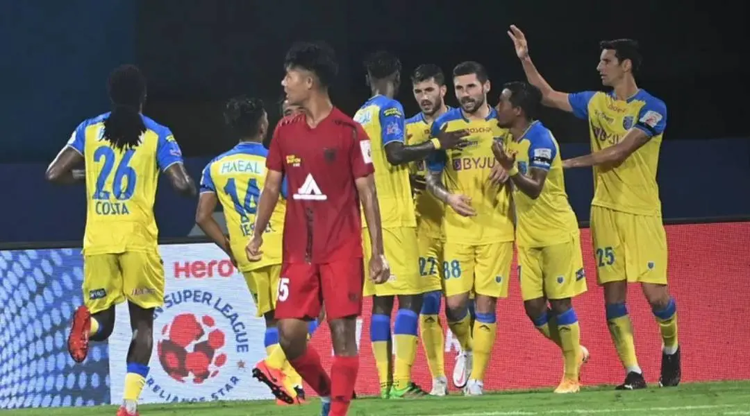 Kerala Blasters vs North East United FC | Photo: indiansuperleague.com