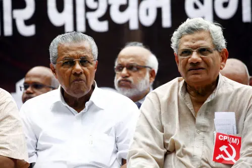 Congress in Kerala takes dig at Sitaram Yechury over his tweet on media manipulation by Centre