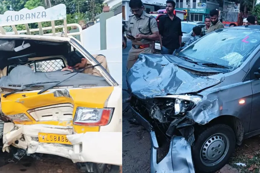 Cherthala woman dies as car and pick-up jeep collides in Mattanur