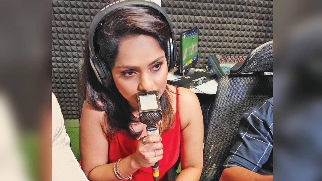 Renu, the first Malayali cricket commentator