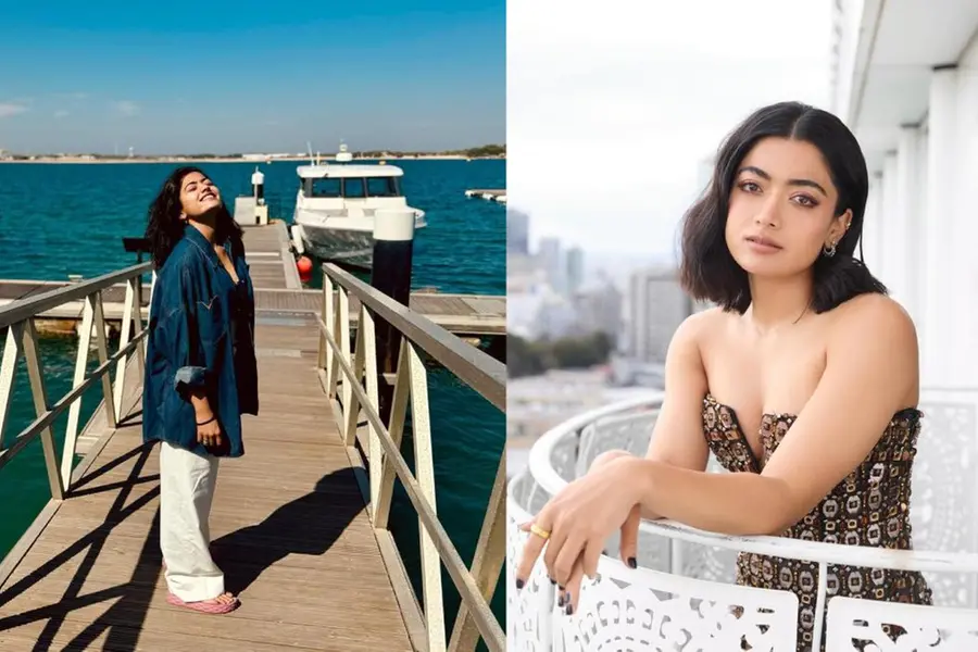 Rashmika pens down a soulful thought dropping her UAE trip photos
