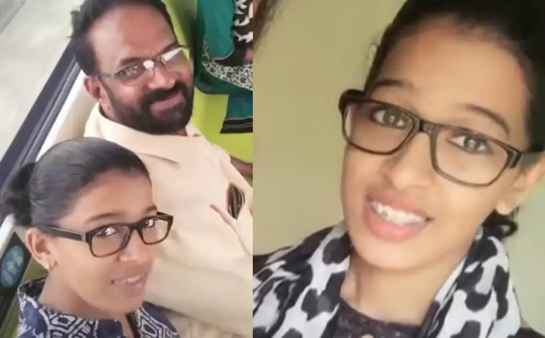ജെസ്നയും പിതാവ് ജെയിംസ് ജോസഫും | ഫയല്ചിത്രം | Screengrab: Mathrubhumi News