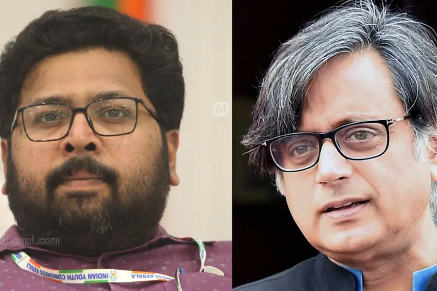 Tharoor’s meeting sparks row in Youth Congress; Complaint lodged against Sabarinadhan