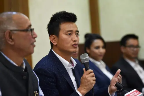 Bhaichung Bhutia files nomination for AIFF president's post