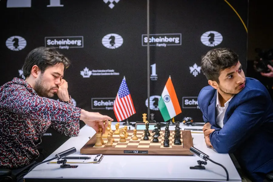 Vidit Gujrathi upsets Hikaru Nakamura in Candidates chess tournament