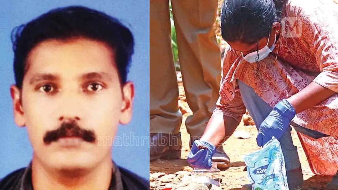 Deceased Sharil, Forensic official working on the scene of blast