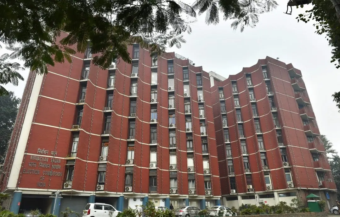 A general view of Election Commission of India building in New Delhi | Photo:PTI|File
