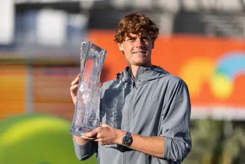 Jannik Sinner pips Grigor Dimitrov to win Miami Open