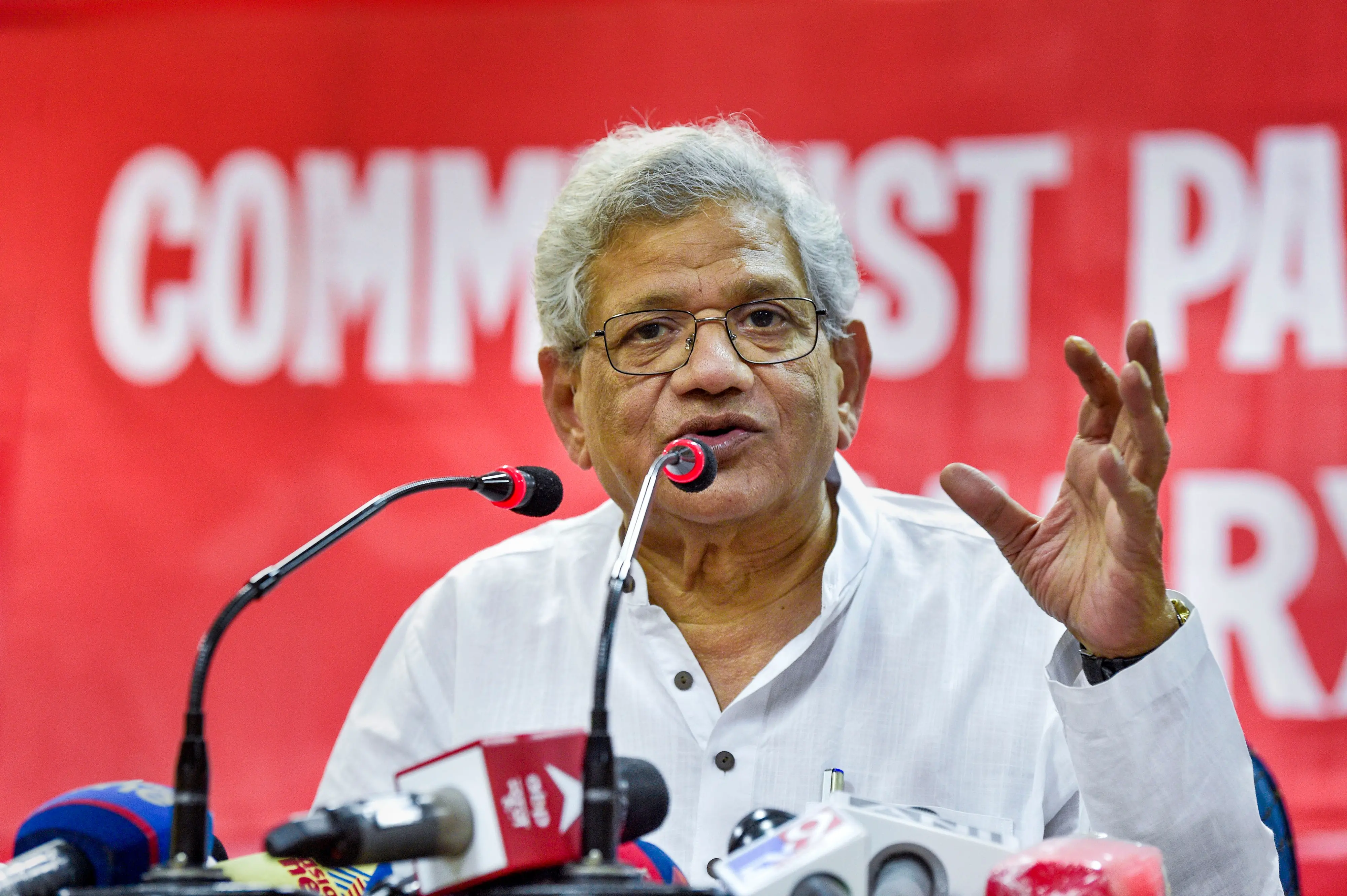 Sitaram Yechury. Photo: PTI