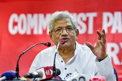 NewsClick raid: ‘Attempt to muzzle media,’ says Sitaram Yechury