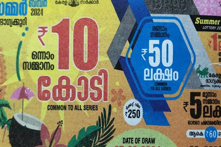 Kerala Summer Bumper lottery results out; Rs 10 Cr first prize for ticket number SC 308797