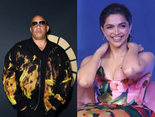 Vin Diesel, Deepika Padukone l Photo: AFP