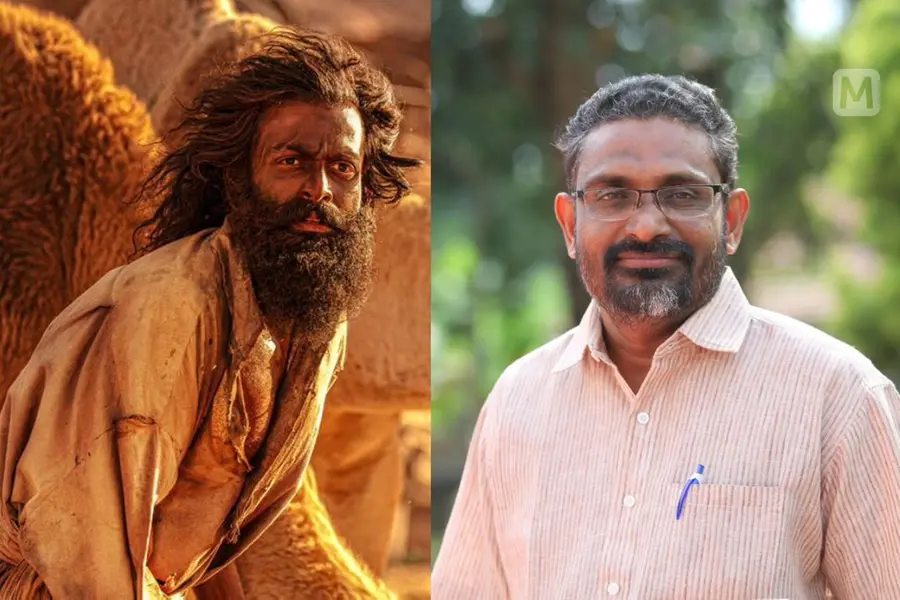 'Without him Aadujeevitham would never have happened' : Benyamin lauds Blessy