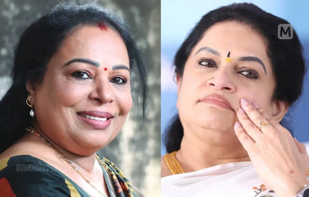 Shobhana George, Padmaja Venugopal | Photo: Mathrubhumi
