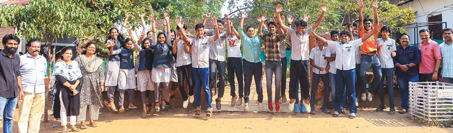 Chentrappinni Higher Secondary School, Thrissur l Photo: Mathrubhumi
