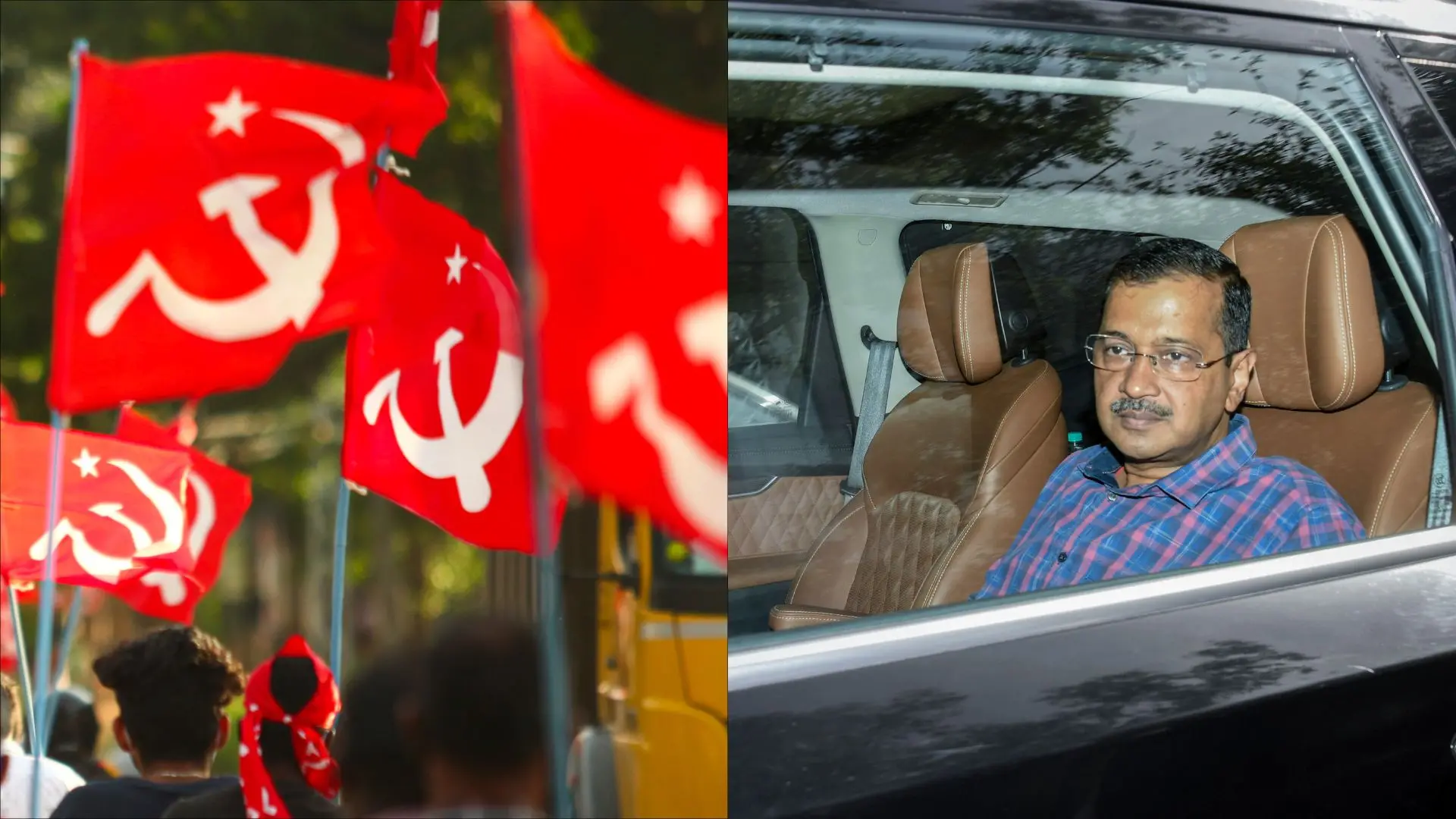 CPM and Arvind Kejriwal | Photo: Mathrubhumi