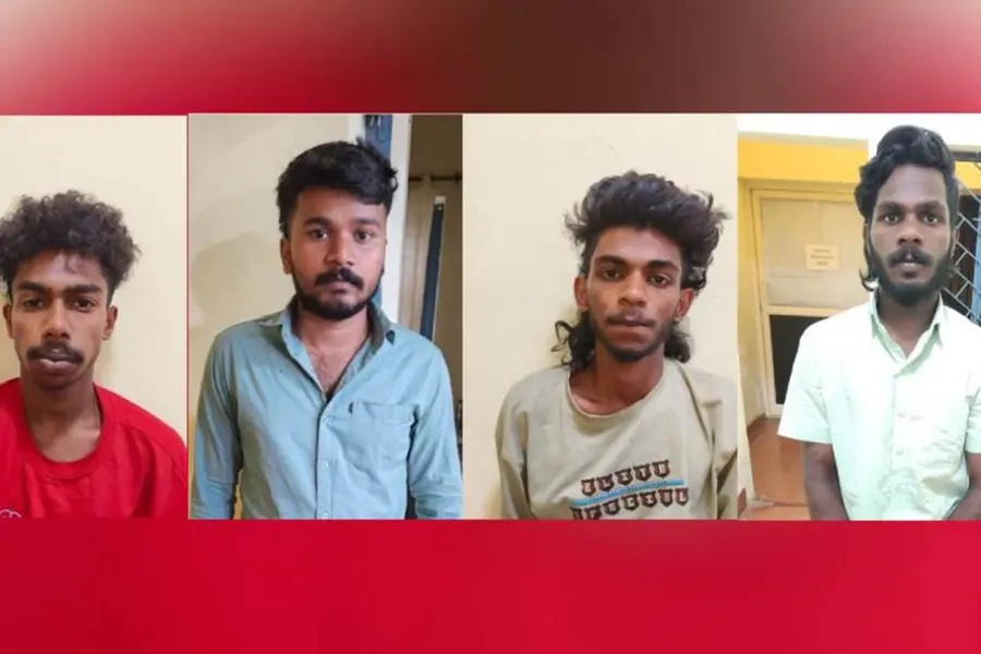 രണ്ടുലക്ഷം രൂപ വിലവരുന്ന 400 കിലോ കുരുമുളക് കവർന്നു: നാല് യുവാക്കള്‍ പിടിയില്‍