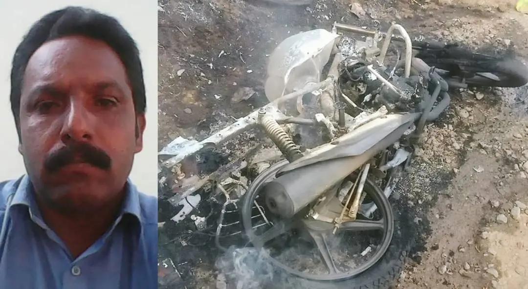 Abraham, the charred bike