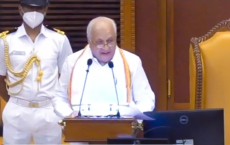 Gover Arif Mohammad Khat | Screengrab: niyamasabhatv