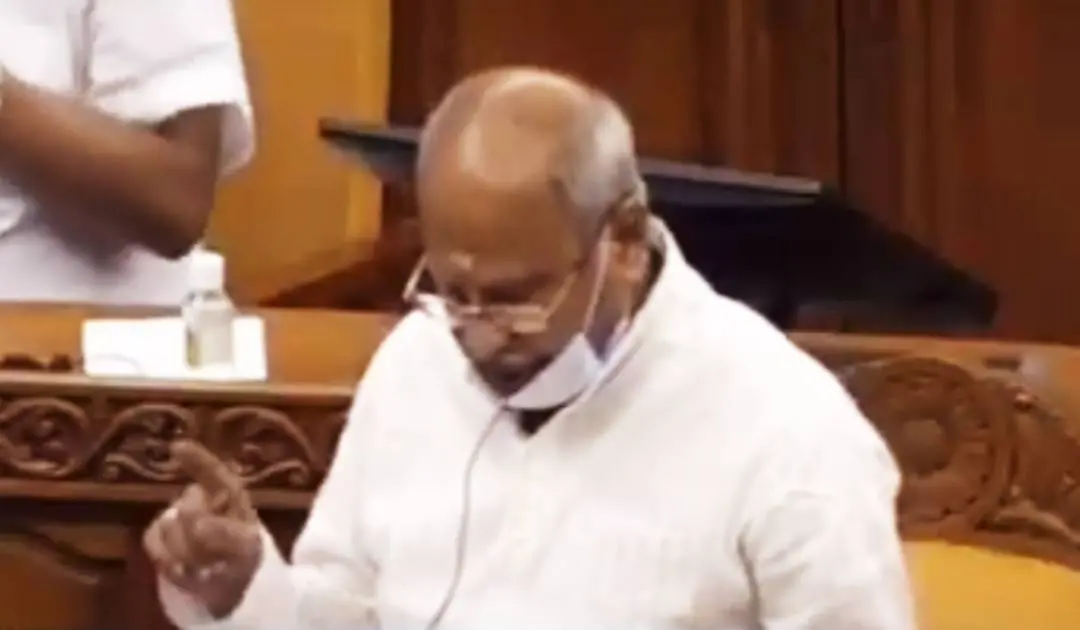 O Rajagopal | Photo: Mathrubhumi screengrab