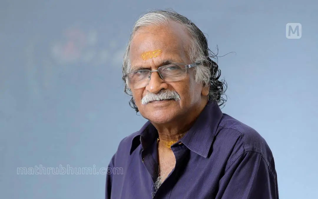 Sreekumaran Thampi l Photo: Vivek R Nair \ Mathrubhumi