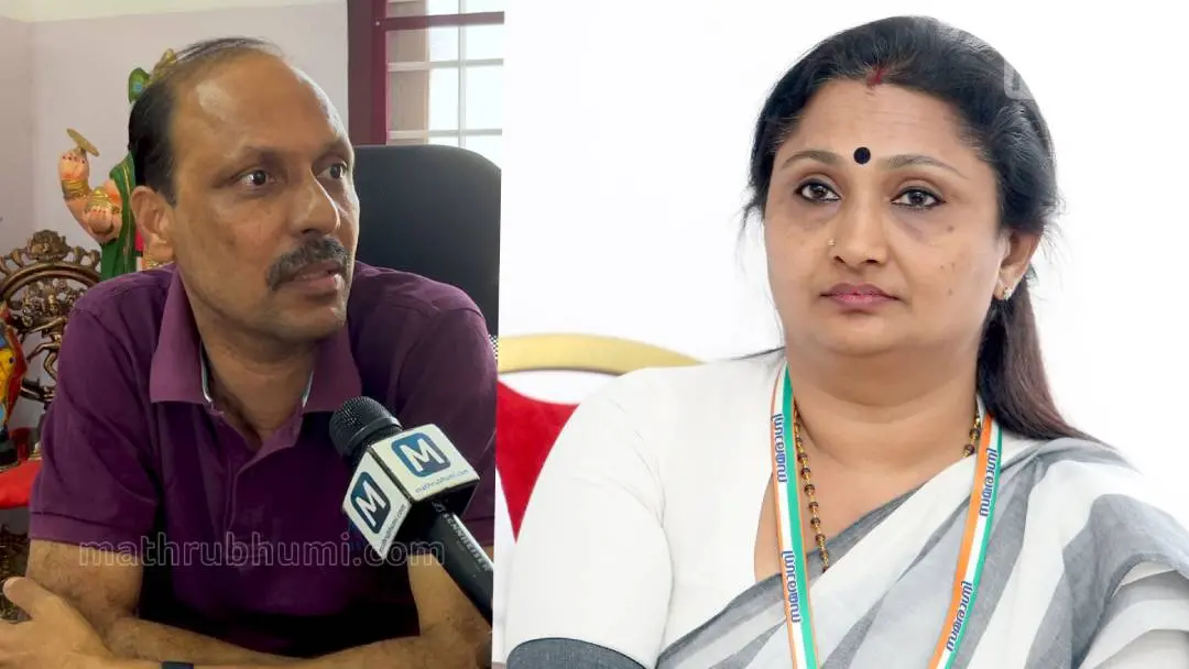 T G Nandakumar, Deepthi Mary Varghese | Photo: Mathrubhumi