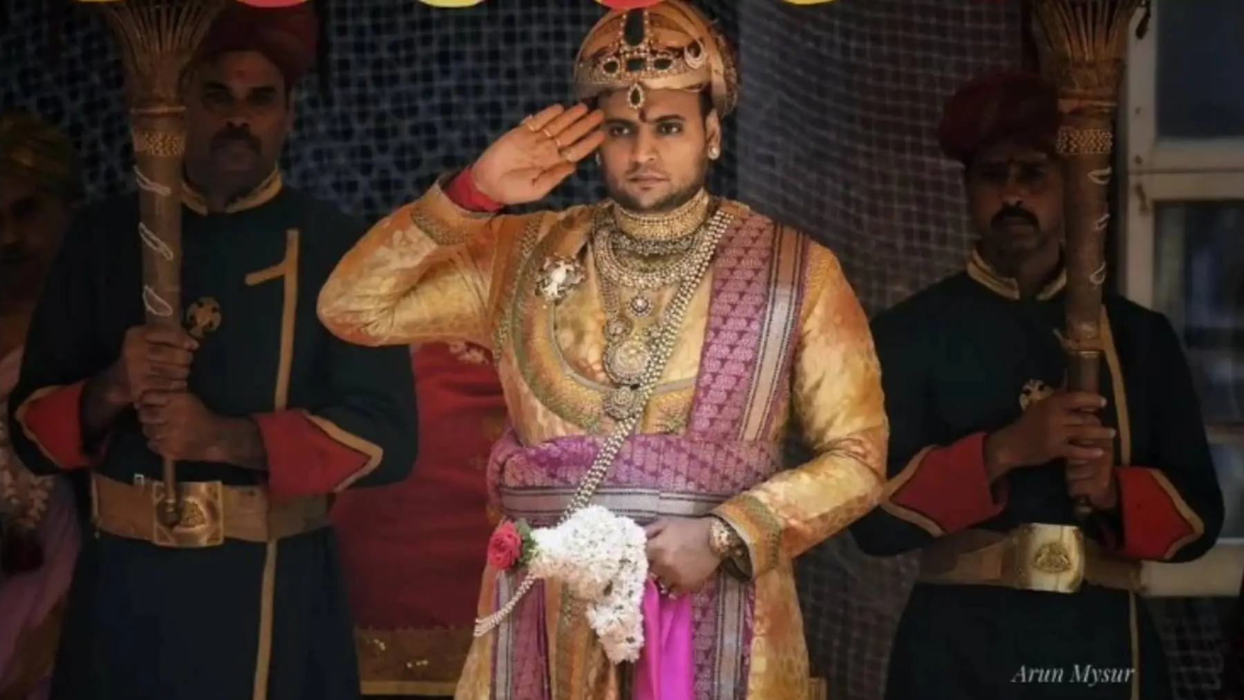 Mysuru King Yaduveer Krishnadatta Chamaraja Wadiyar. (Photo taken from his Facebook account)