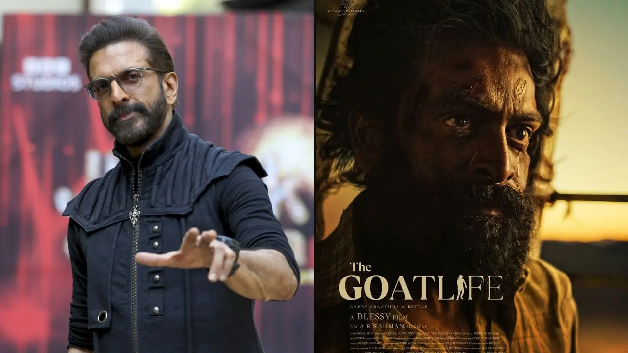 Jaaved Jaaferi, The Goat Life Poster | PTI